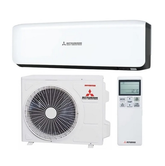 Mitsubishi Heavy SRK25ZS-WFB/SRC25ZS-W2 Premium Black@White