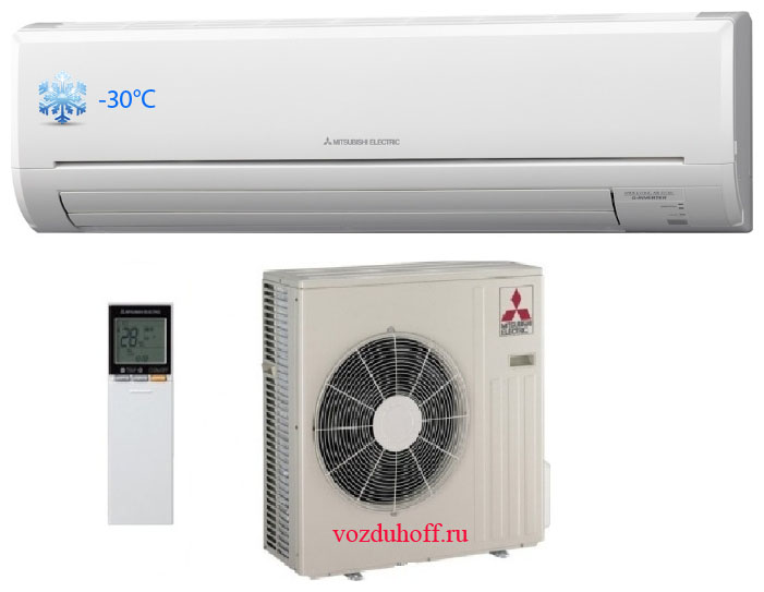 Mitsubishi Electric MS-GF60VA / MU-GF60VA  -30°С (с зимним комплектом)
