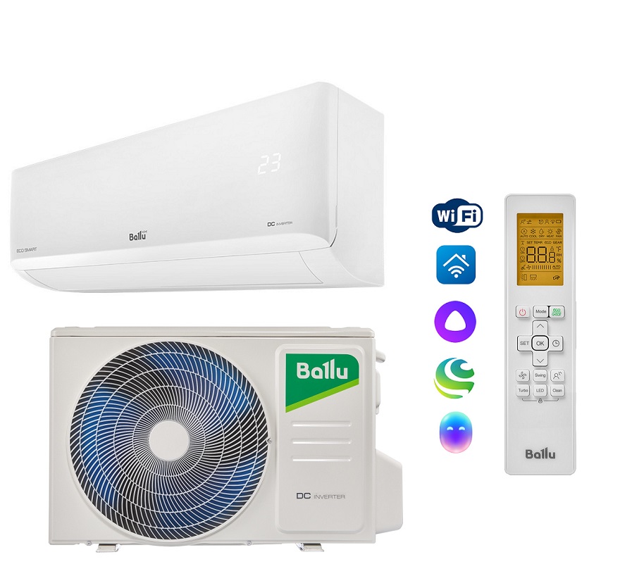 Ballu BSYI-10HN8_V4 Eco Smart DC