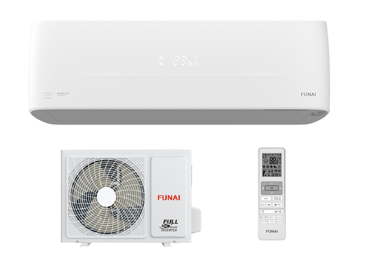 FUNAI RAC-I-EU25HP.D01 EMPEROR UP SMART EYE FULL DC Inverter