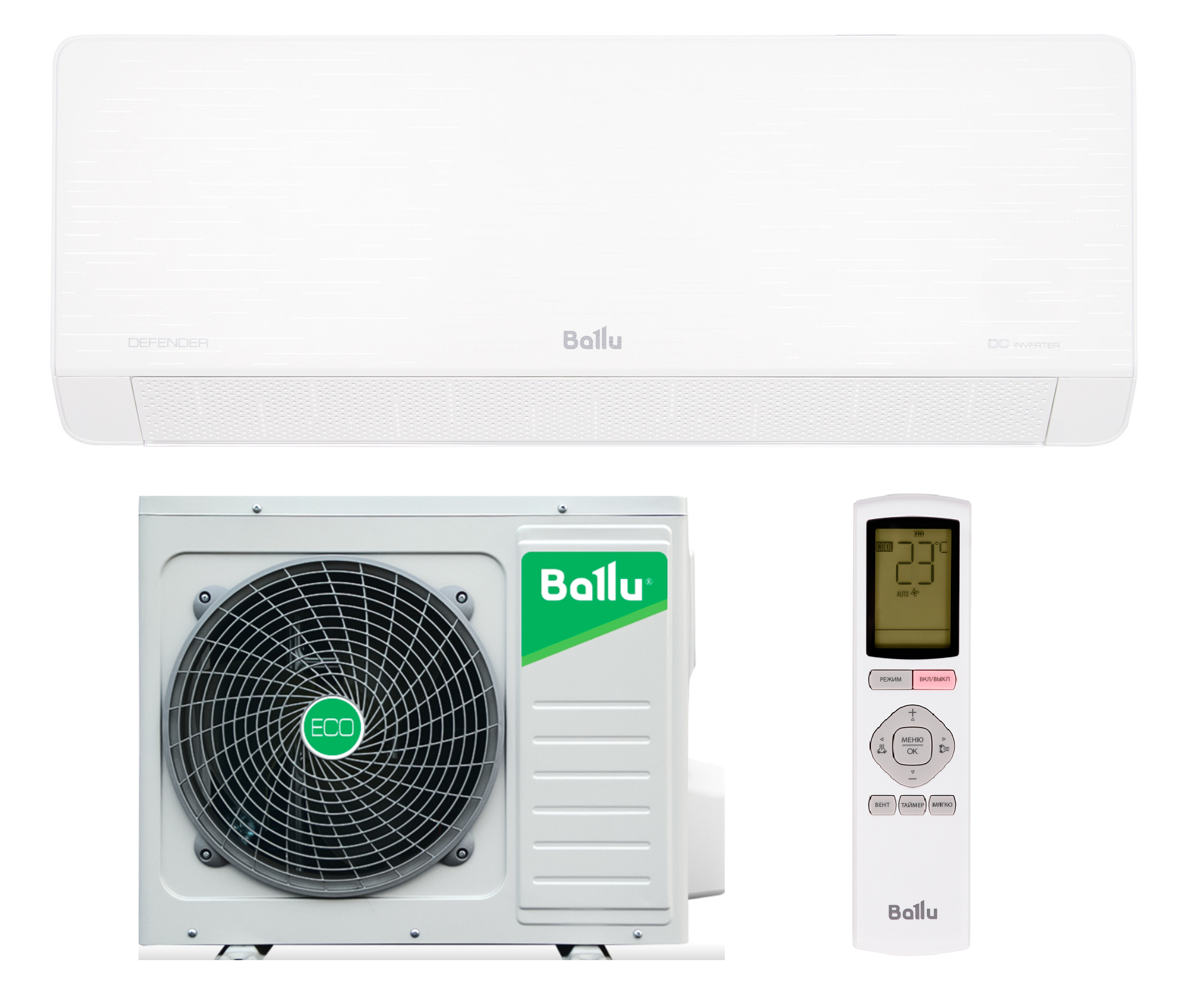 BALLU BSHI-18HN8 Defender ERP DC Inverter