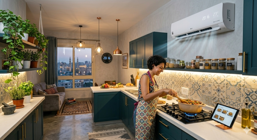 Можно ли устанавливать кондиционер на кухне?